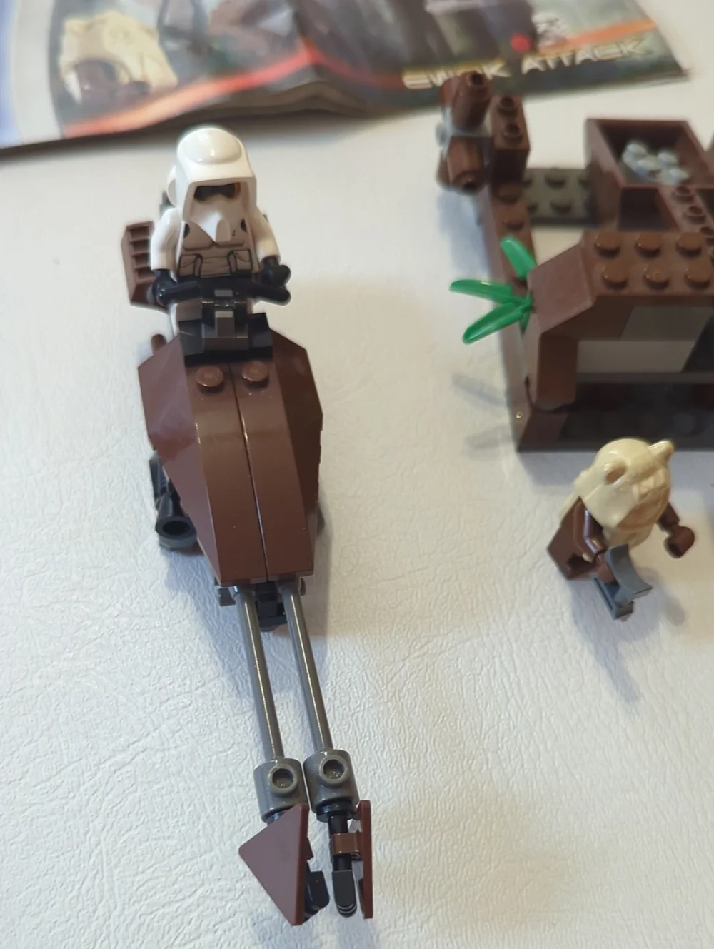 Vintage Star Wars Lego Set 7139 Ewok Attack Complete Minifigures Stormtroopers